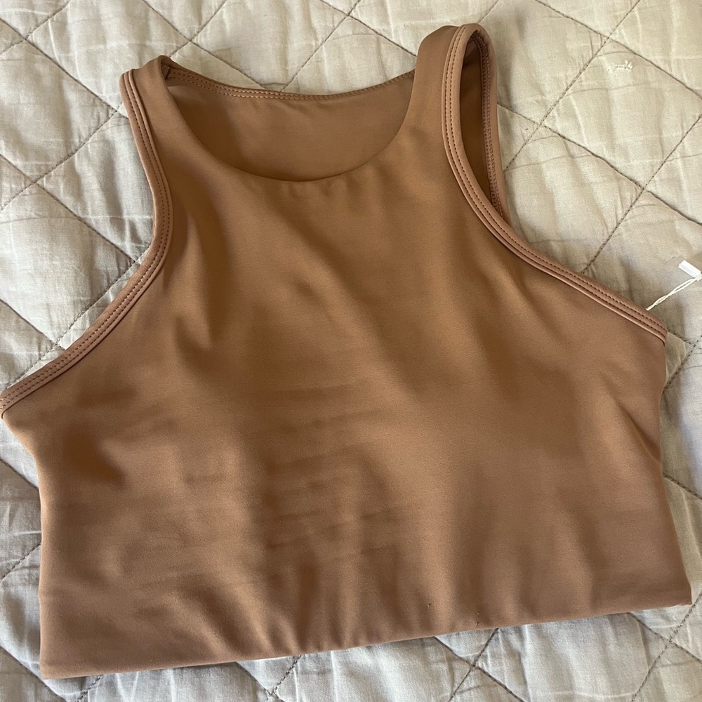 Tan Allfenix Spotts Bra
